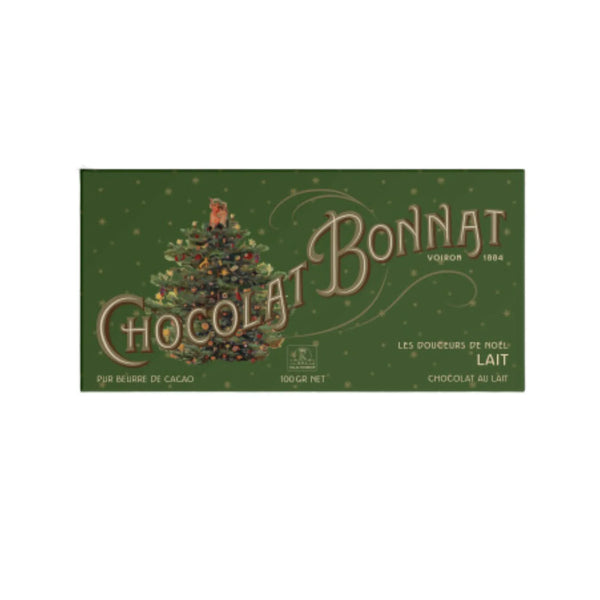 Weihnachtsmilchschokolade 100g - Bonnat