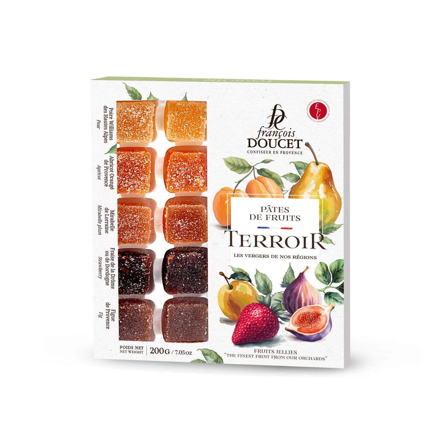 Fruit Pastes from Our Regions 200g - François Doucet