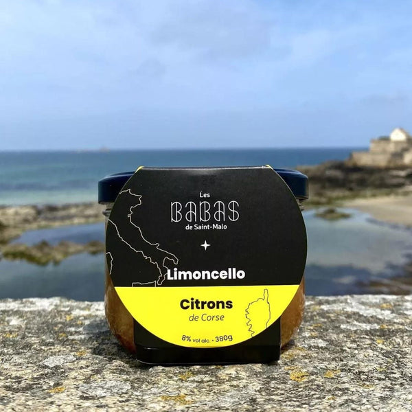 Babas au Limoncello et Citrons de Corse 380g - Les Babas de Saint - Malo