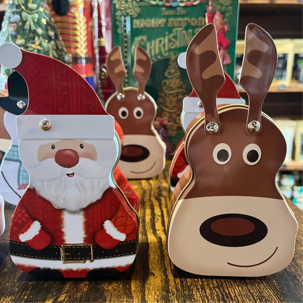 Boîte Métallique Personnages de Noël - Chocolats François Doucet