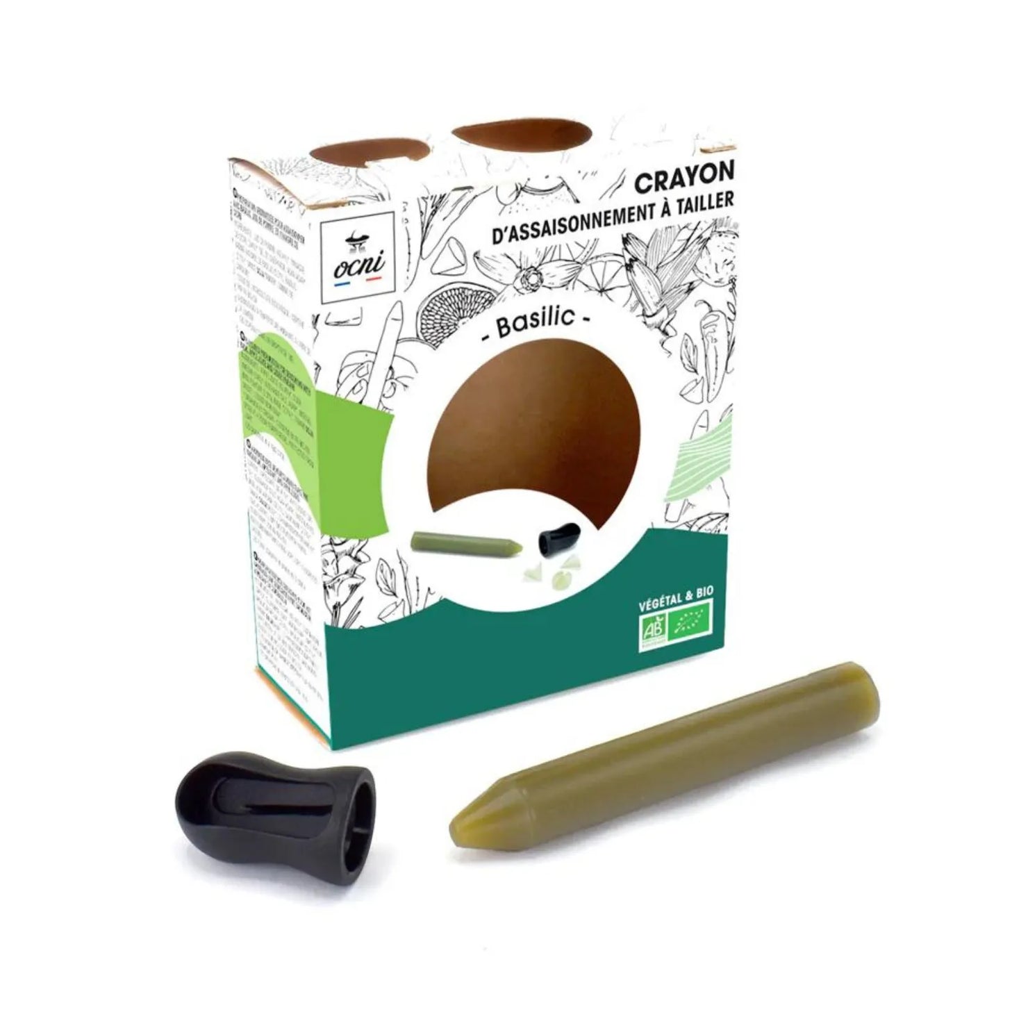 Coffret un Crayon Basilic Bio - OCNI