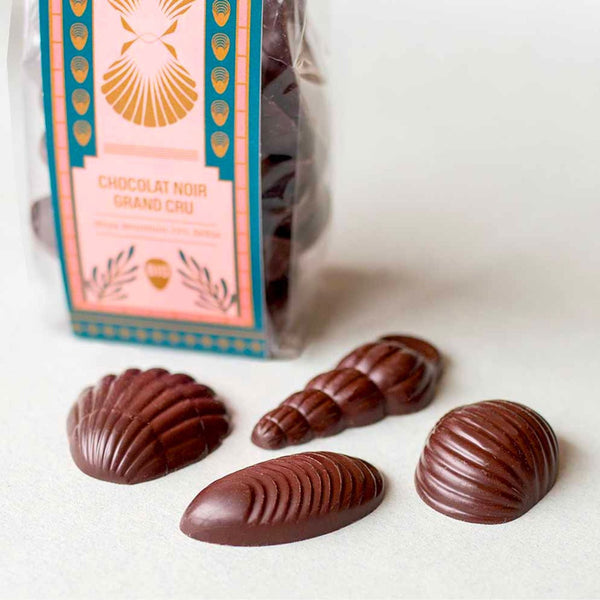 Coquillages de Pâques - Chocolat noir - Barre Clandestine