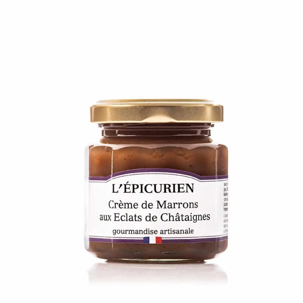 Crème de Marrons aux éclats de Châtaignes 125G - L'Epicurien