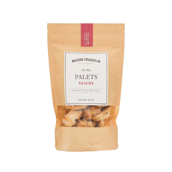 Palets Raisins 200g - Maison Craquelin