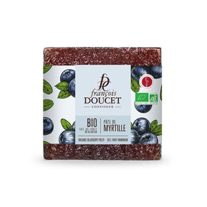 Pavé de Pâte de Fruit Bio Myrtille 170g - François Doucet