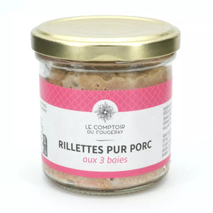 Rillettes de porc aux 3 baies - Le Mottay Gourmand