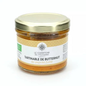 Tartinables Bio de Butternut au Paprika fumé - Le Mottay Gourmand