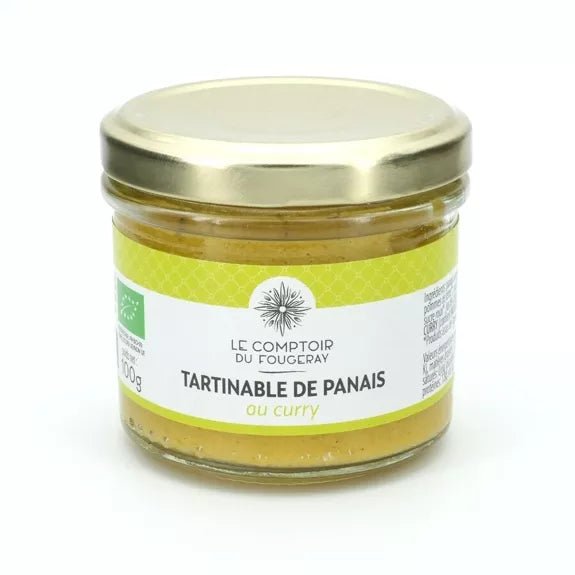 Tartinables Bio de panais au curry - Le Mottay Gourmand