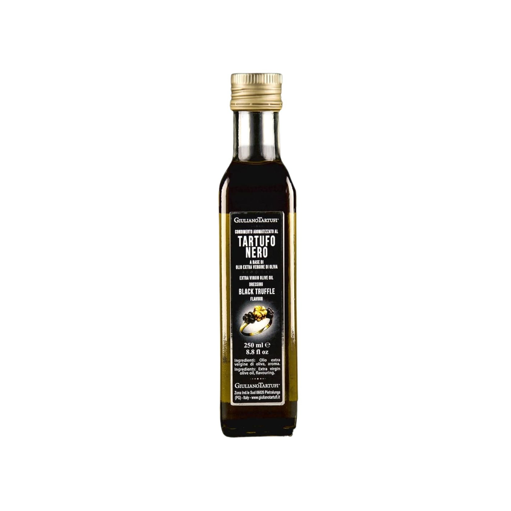 Huile d'Olive Extra Vierge avec arôme naturel et lamelles de truffe
