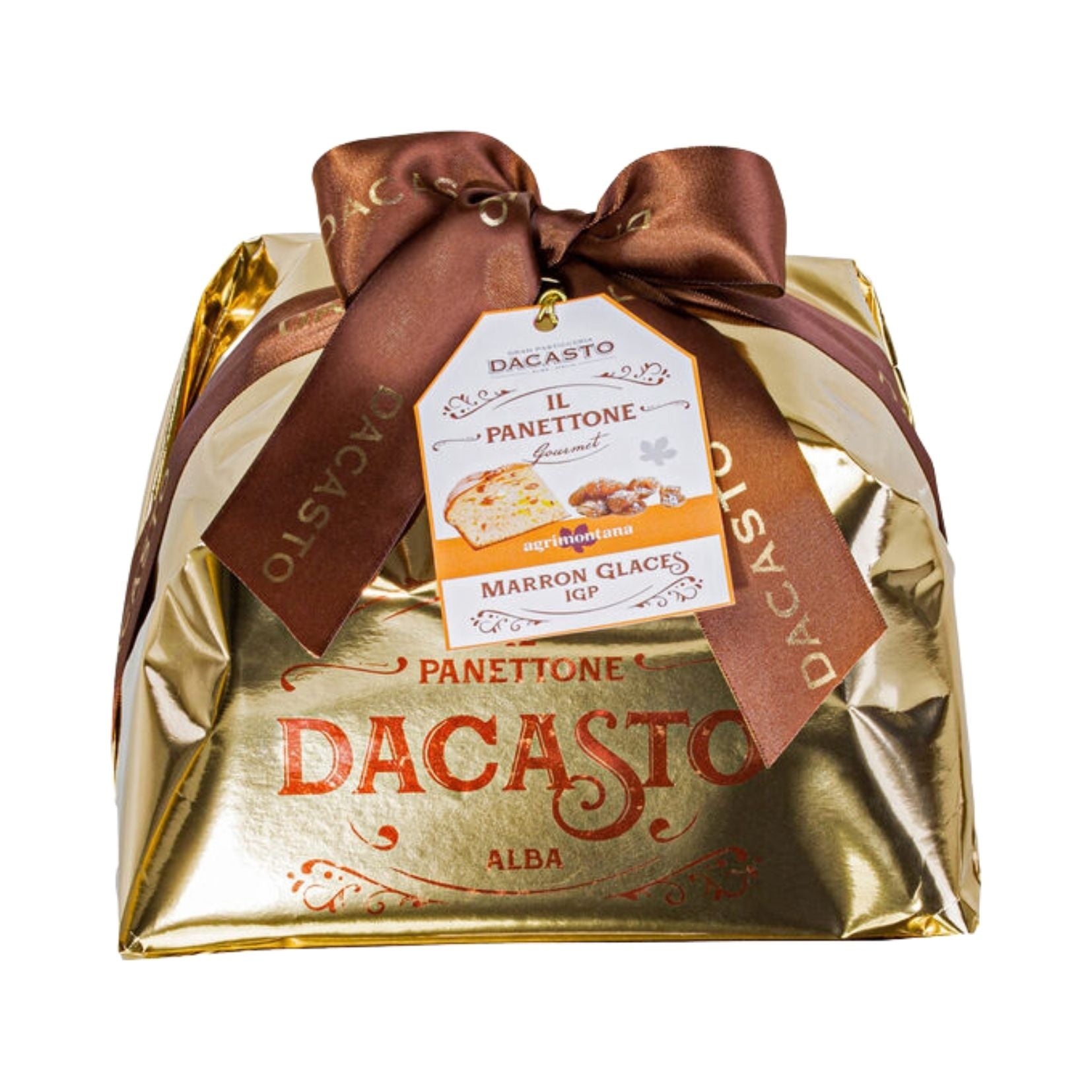 Panettone Dacasto avec marrons glacés - Dacasto