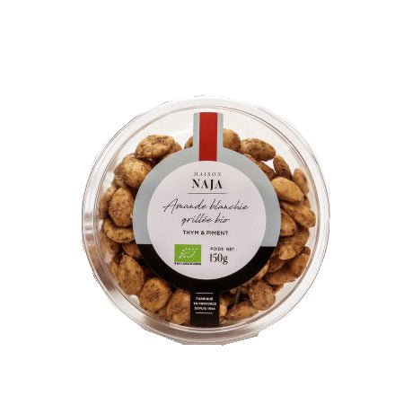 Amandes Bio grillées Thym et Piment