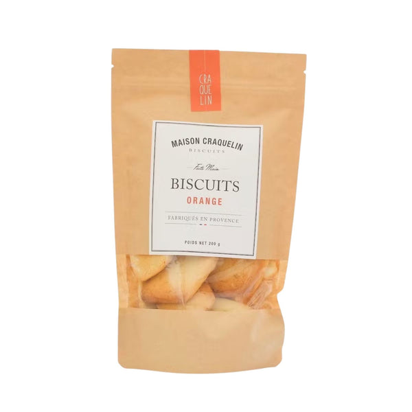 Biscuits Orange 200g - Maison Craquelin