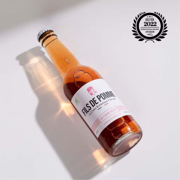 Cidre Bio Rosé La Coquette 33cl - Fils de Pomme