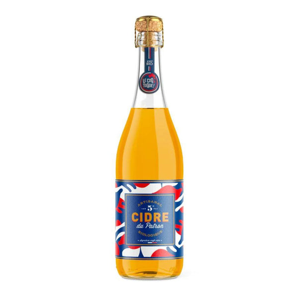 Cidre Brut Bio du Patron 75cl - Le Coq Toqué