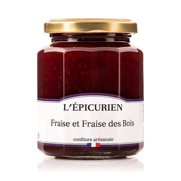 Confiture Fraise et Fraise des Bois - L'Epicurien