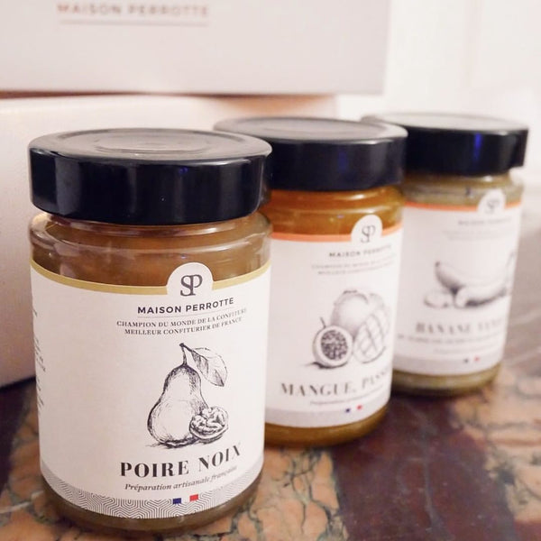 Confiture Poire noix - Maison Perrotte