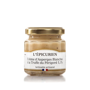 Crème d'Asperges Blanches à la Truffe Noire du Périgord - L'Epicurien