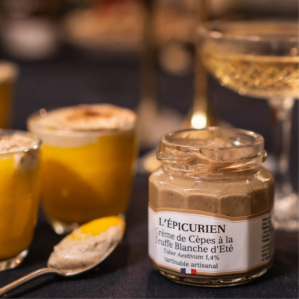 Crème de Cèpes à la Truffe Blanche d’Eté - L'Epicurien