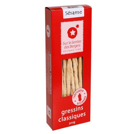 Gressins classiques au sésame