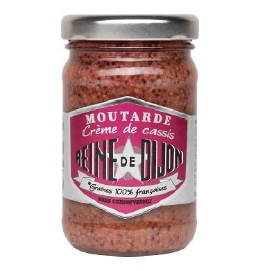 Moutarde crème de cassis - Reine de Dijon