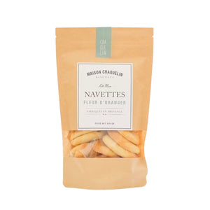 Navettes Fleur d'Oranger 200g - Maison Craquelin