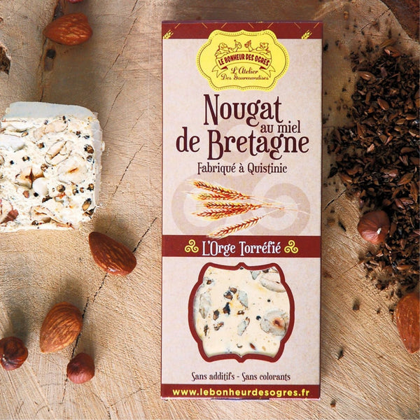 Nougat à l'Orge Torréfié 80g – Le Bonheur des Ogres