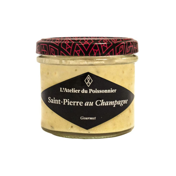 Rillettes de Saint - Pierre au Champagne 90g - L'Atelier du Poissonnier