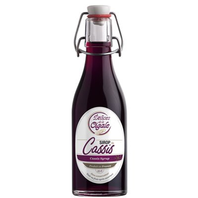 Sirop de Cassis 25cl - Les Délices de la Cigale