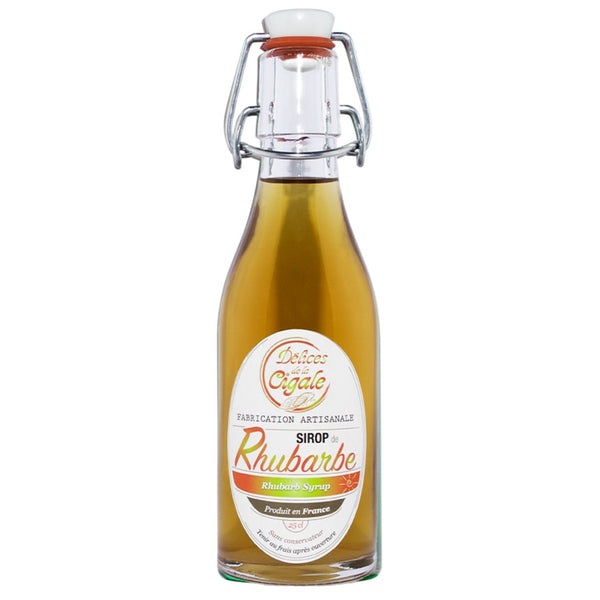 Sirop de Rhubarbe 25cl - Les Délices de la Cigale